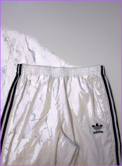 Adidas Vintage Trackpants Xl Reißverschluss linke Hosentasche klemmt 7-3-5-1