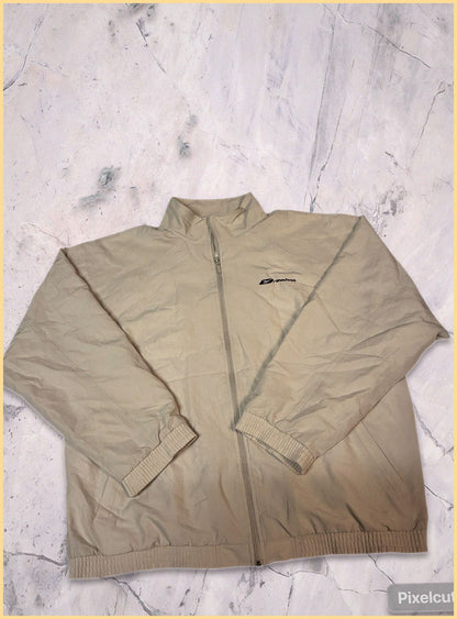 Vintage Reebok Trainingsjacke beige M - L 5-9-2-8