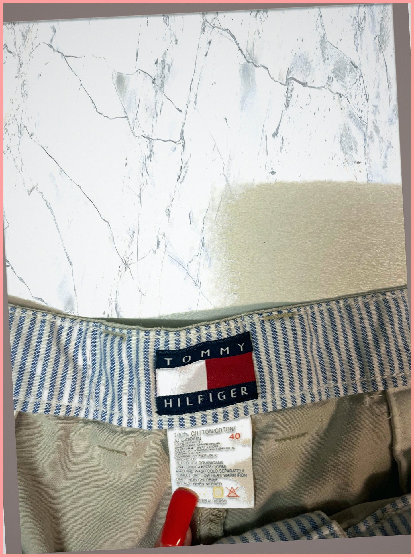 Vintage Tommy Hilfiger Shorts 40 3-7-2-5