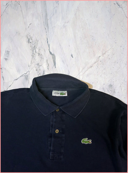 Vintage Lacoste Sweatshirt M Navy 6-0-7-2