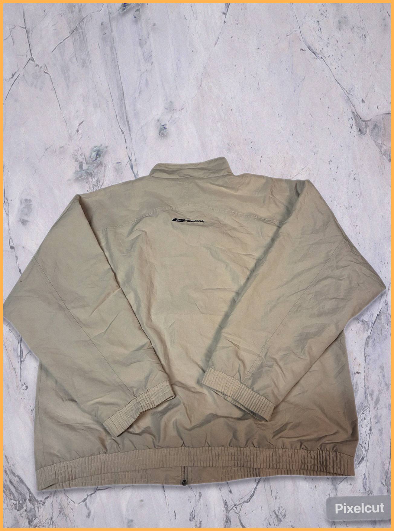 Vintage Reebok Trainingsjacke beige M - L 5-9-2-8