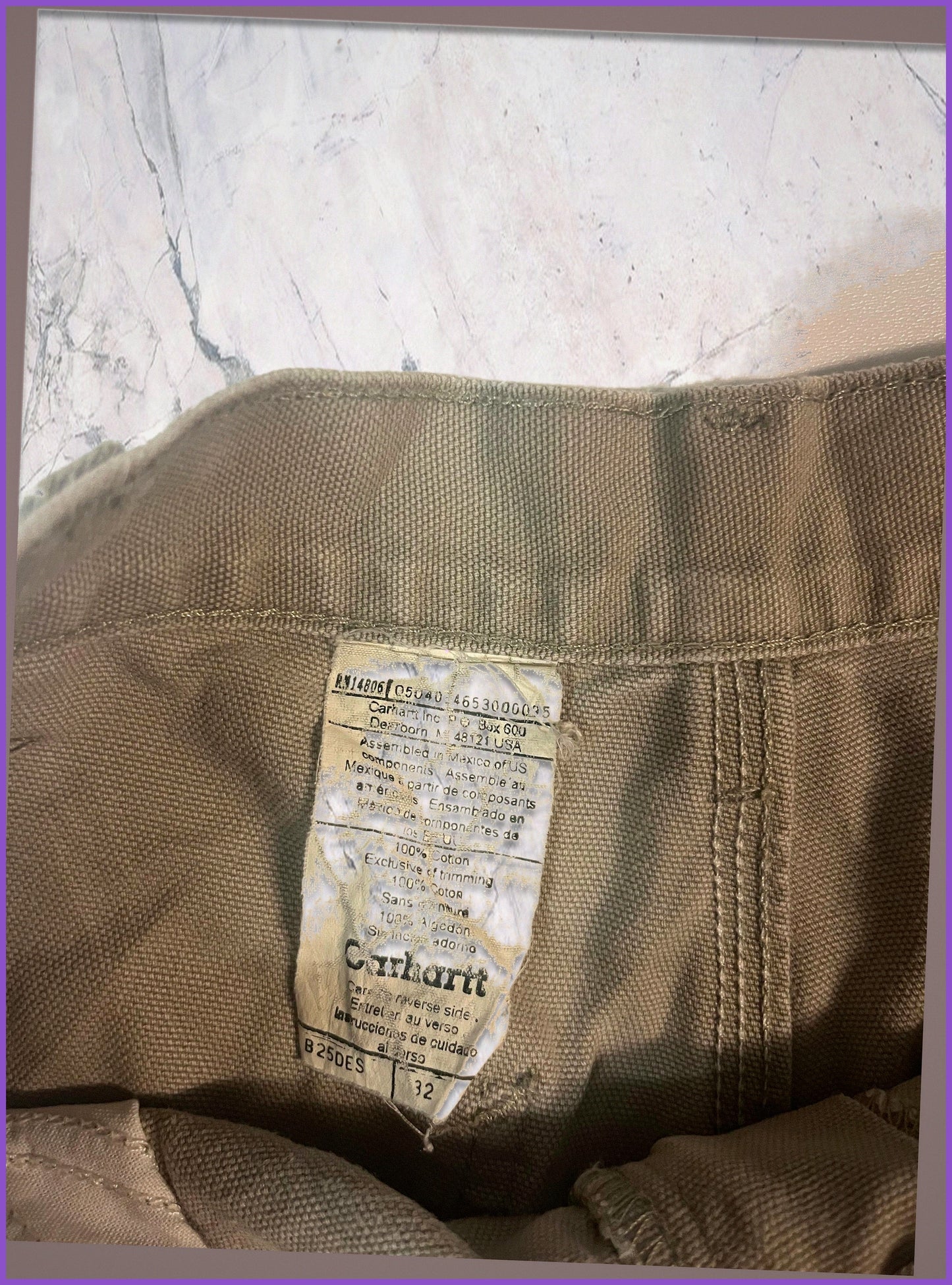 Vintage Carhartt Shorts 32 3-8-2-6