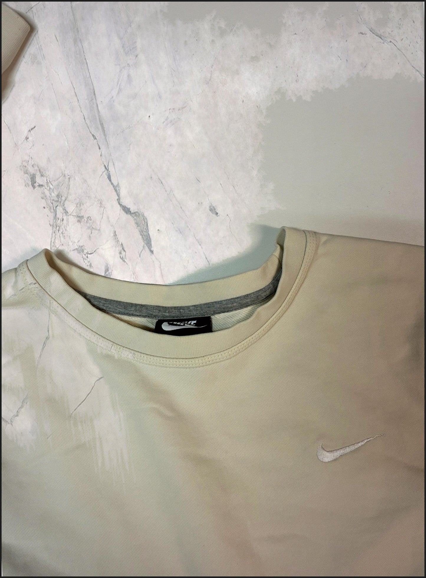 Vintage Nike Sweatshirt beige XXL fit M 5-9-9-9