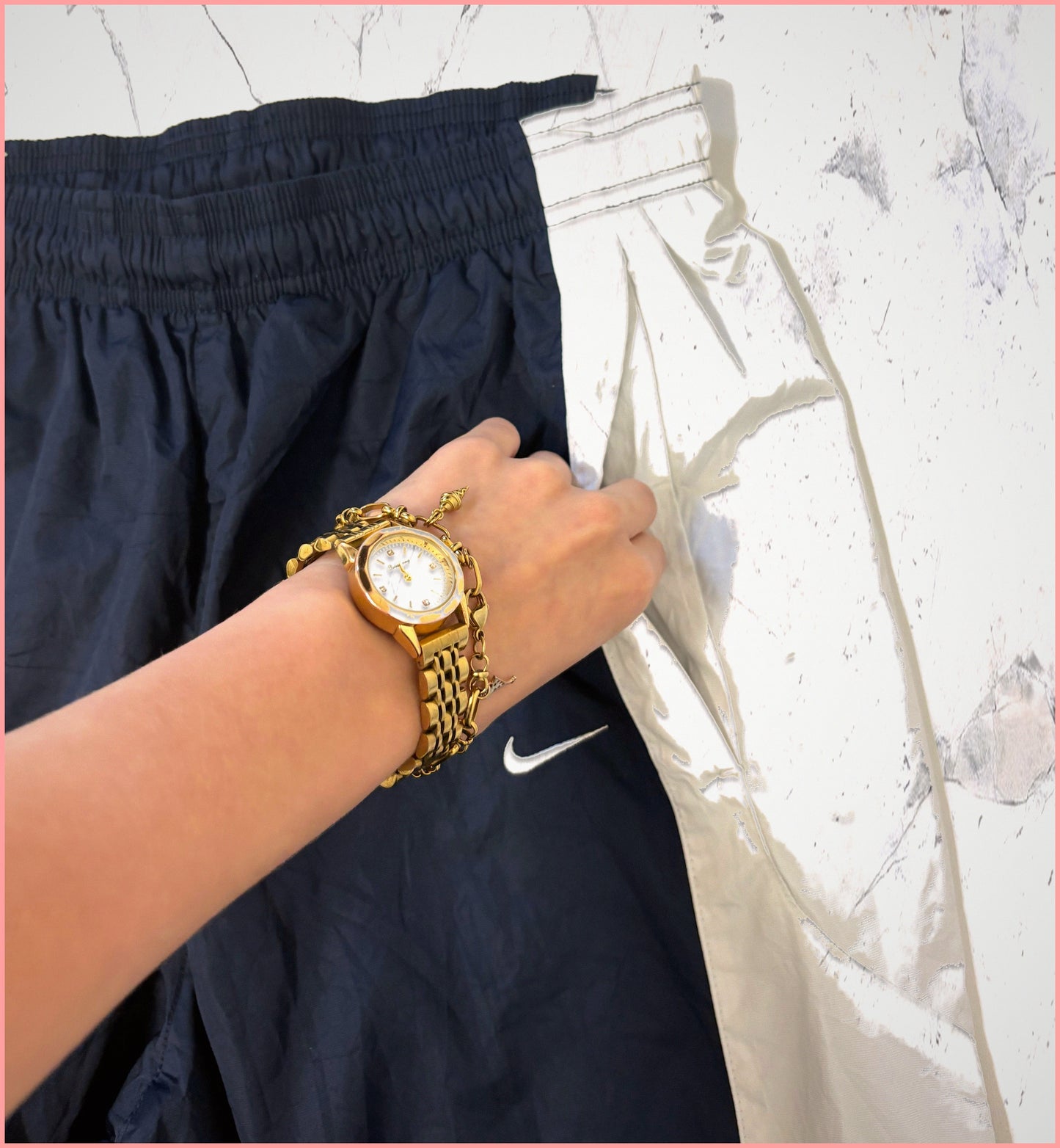 Nike Vintage Trackpants S baggy 7-4-3-6