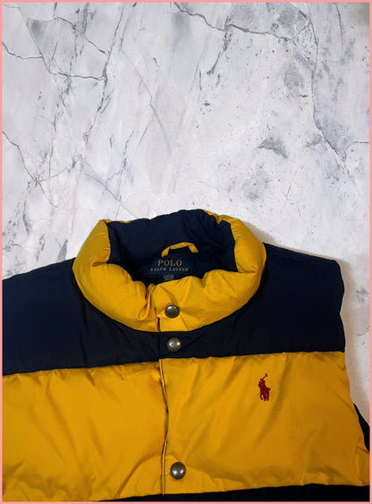 Vintage Polo Ralph Lauren Puffer Weste Kids L fit S 4-9-8-6
