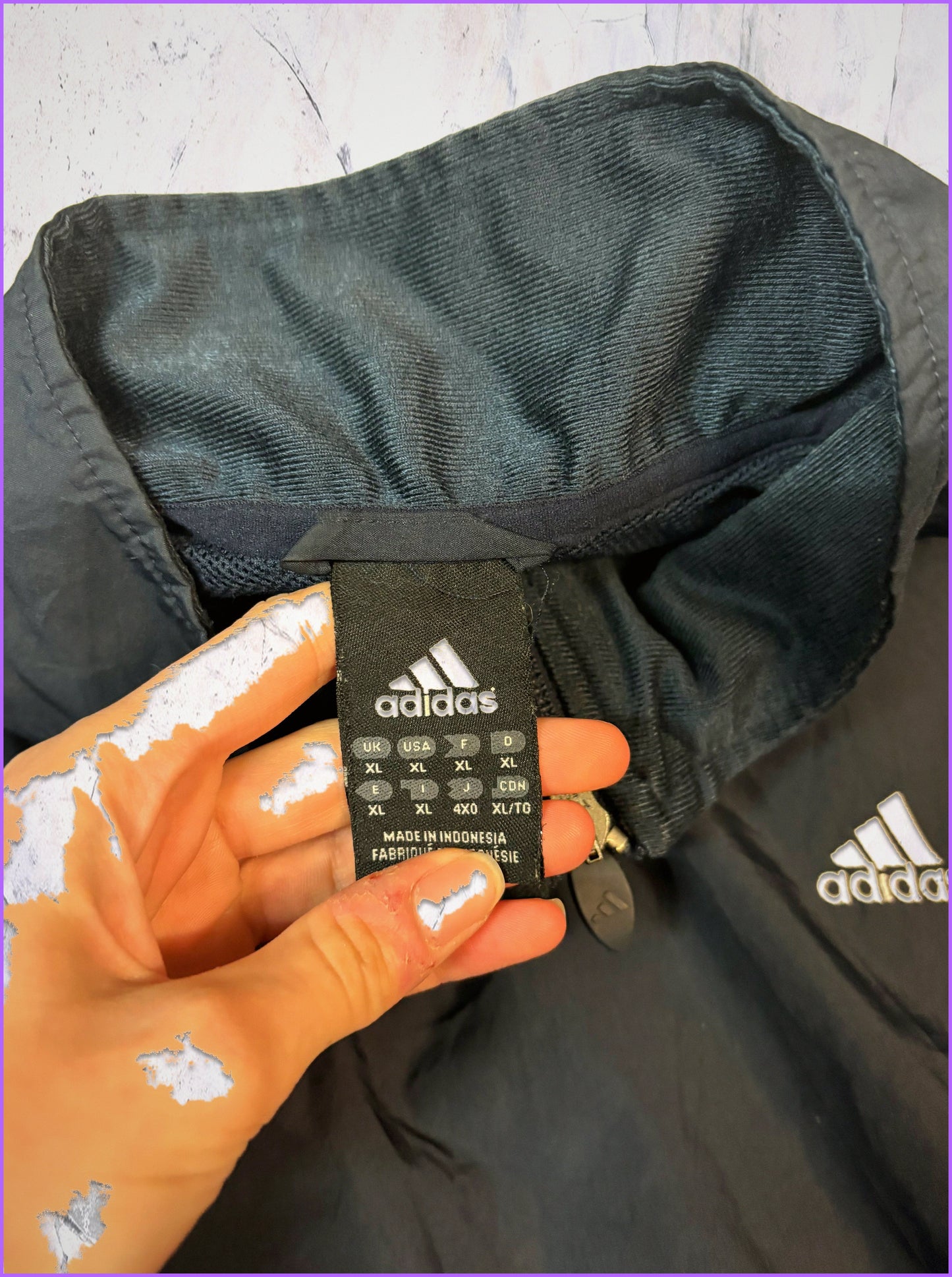 Adidas Vintage trackjacket xl 5-8-3-6