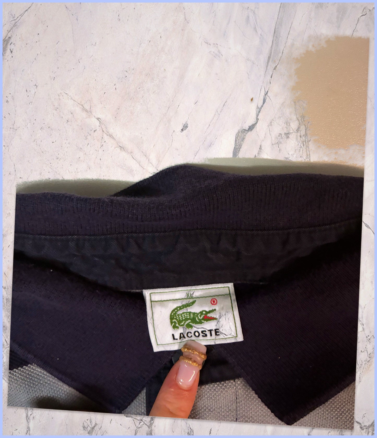 Vintage Lacoste Pullover XL fit L 6-0-8-9