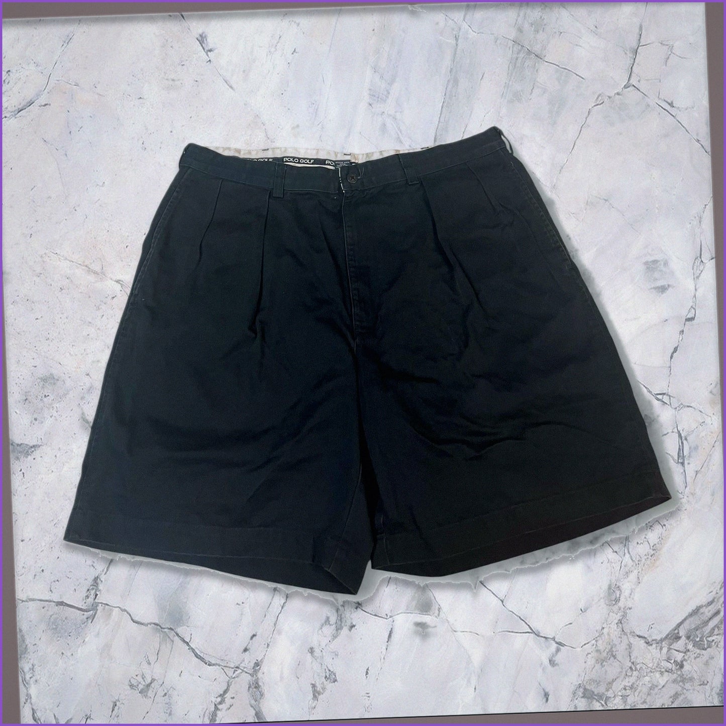 Vintage Polo Golf Shorts 38 3-7-3-5
