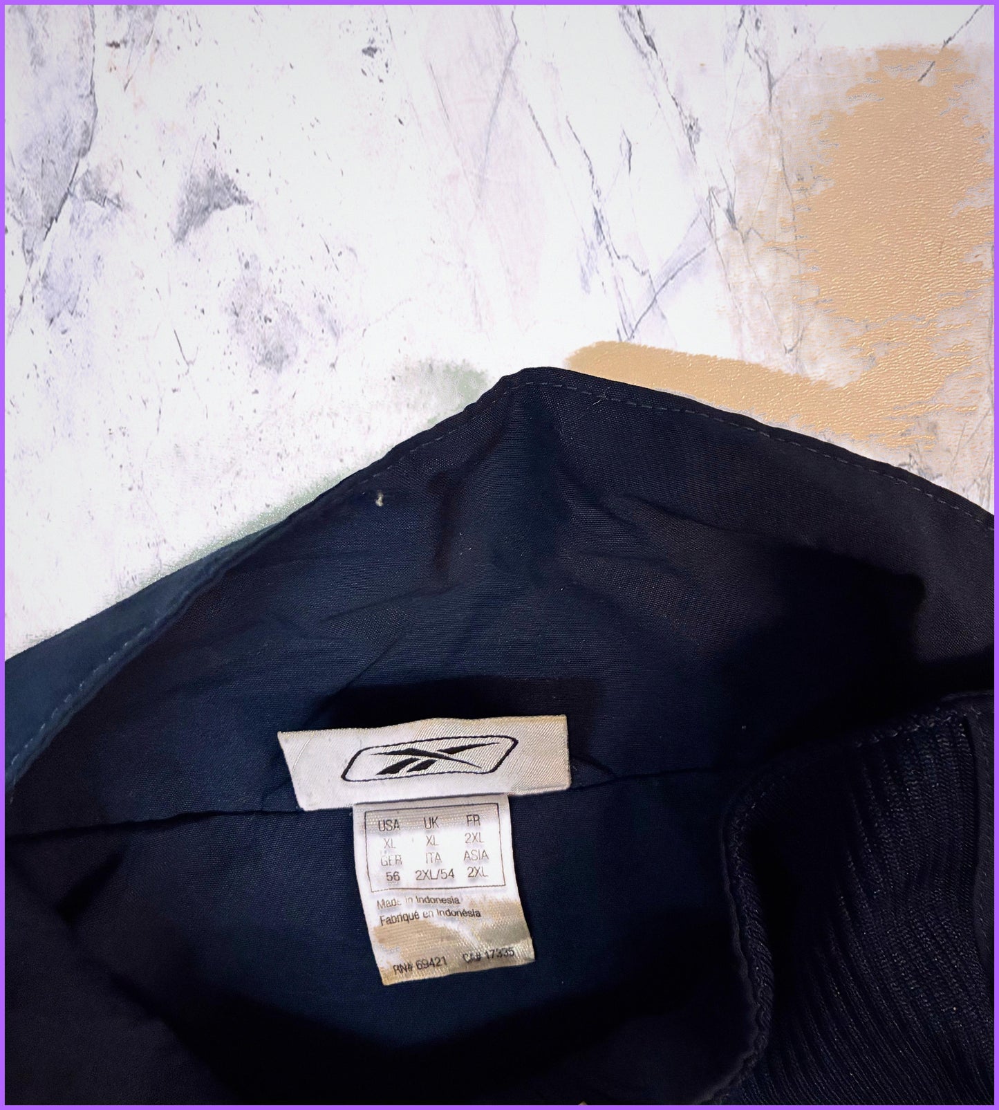 Vintage Reebok Trainingsjacke XL fit L 5-9-2-9