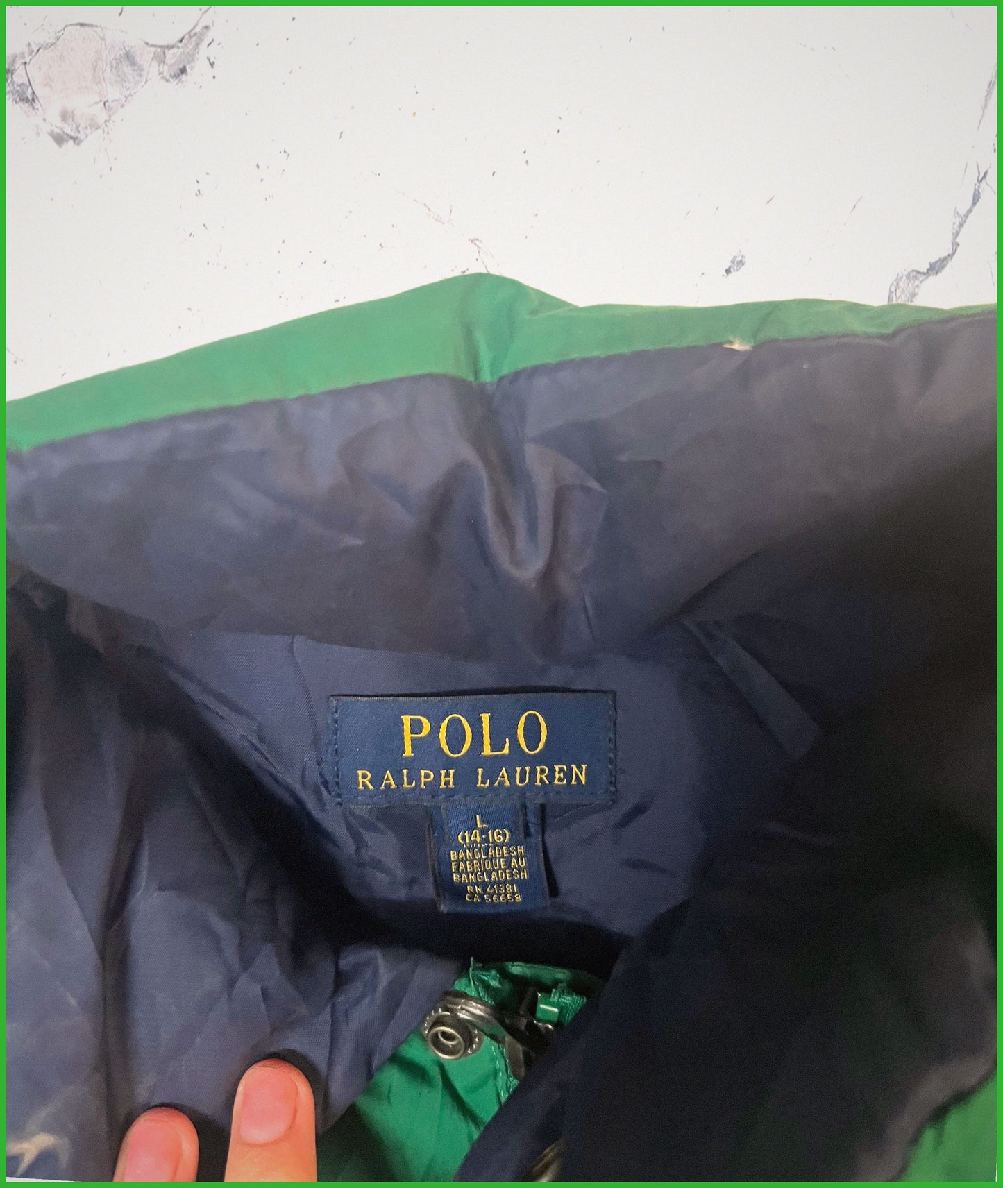 Vintage Polo Ralph Lauren Winterjacke Kids L fit M 5-7-6-8