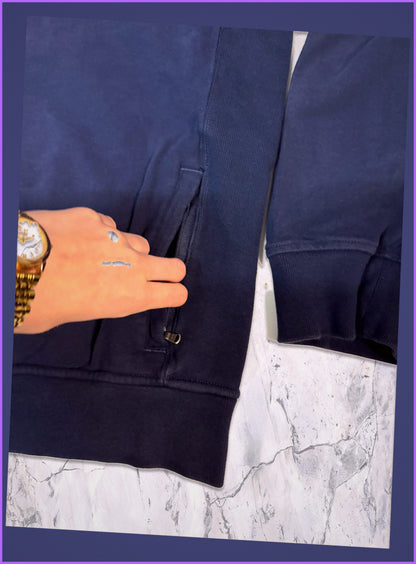 Polo Ralph Lauren Vintage Zipper Xxl Navy 6-3-2-4
