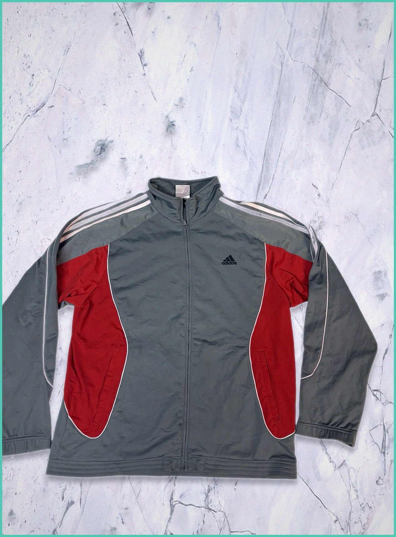 Adidas vintage trackjacket L 5-8-2-7