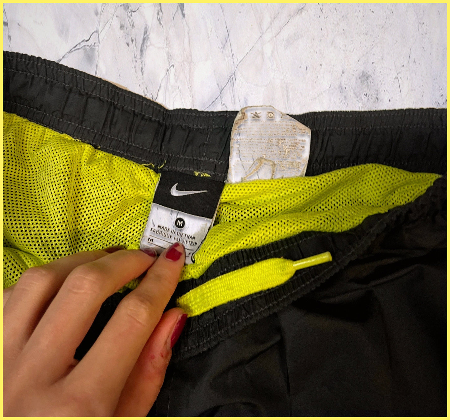 Nike Vintage Trackpants M baggy 5-4-3-7