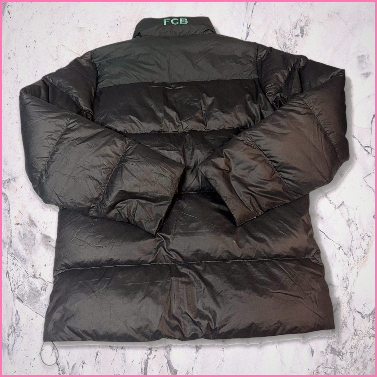 Vintage Nike X Barcelona Winterjacke S fit L 4-9-9-4