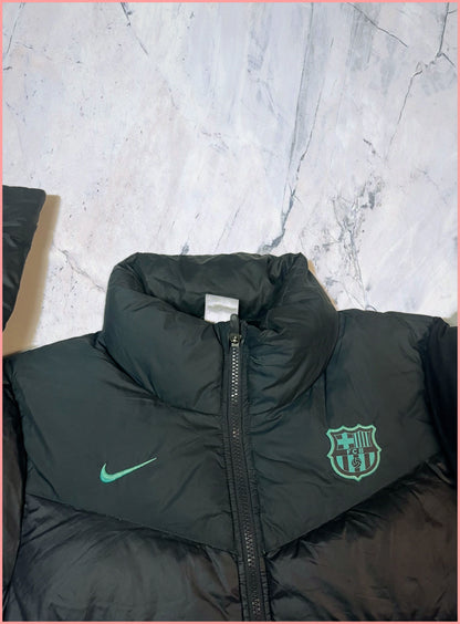 Vintage Nike X Barcelona Winterjacke S fit L 4-9-9-4
