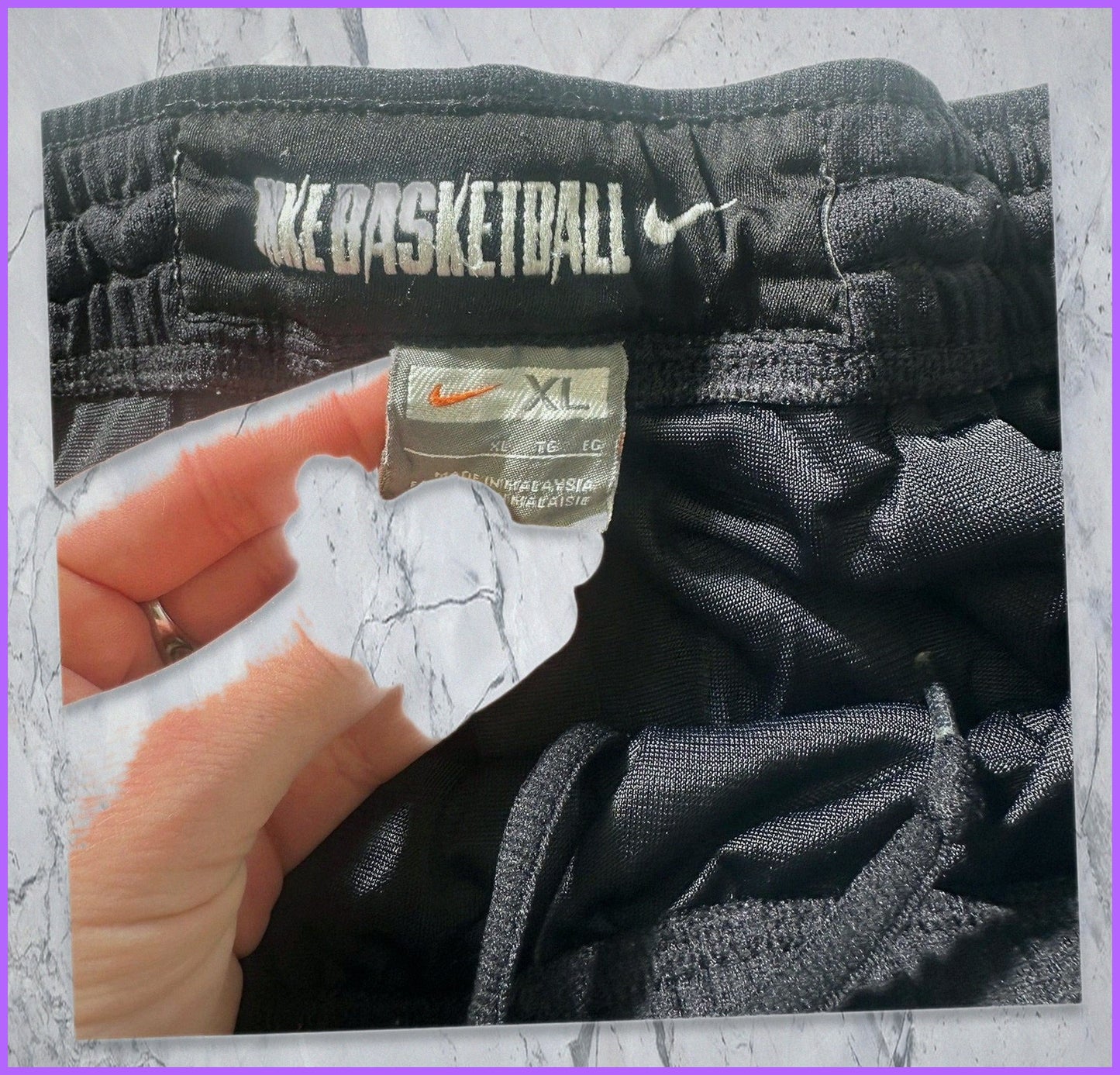 Nike vintage Trackpants XL fit L baggy 7-3-0-6