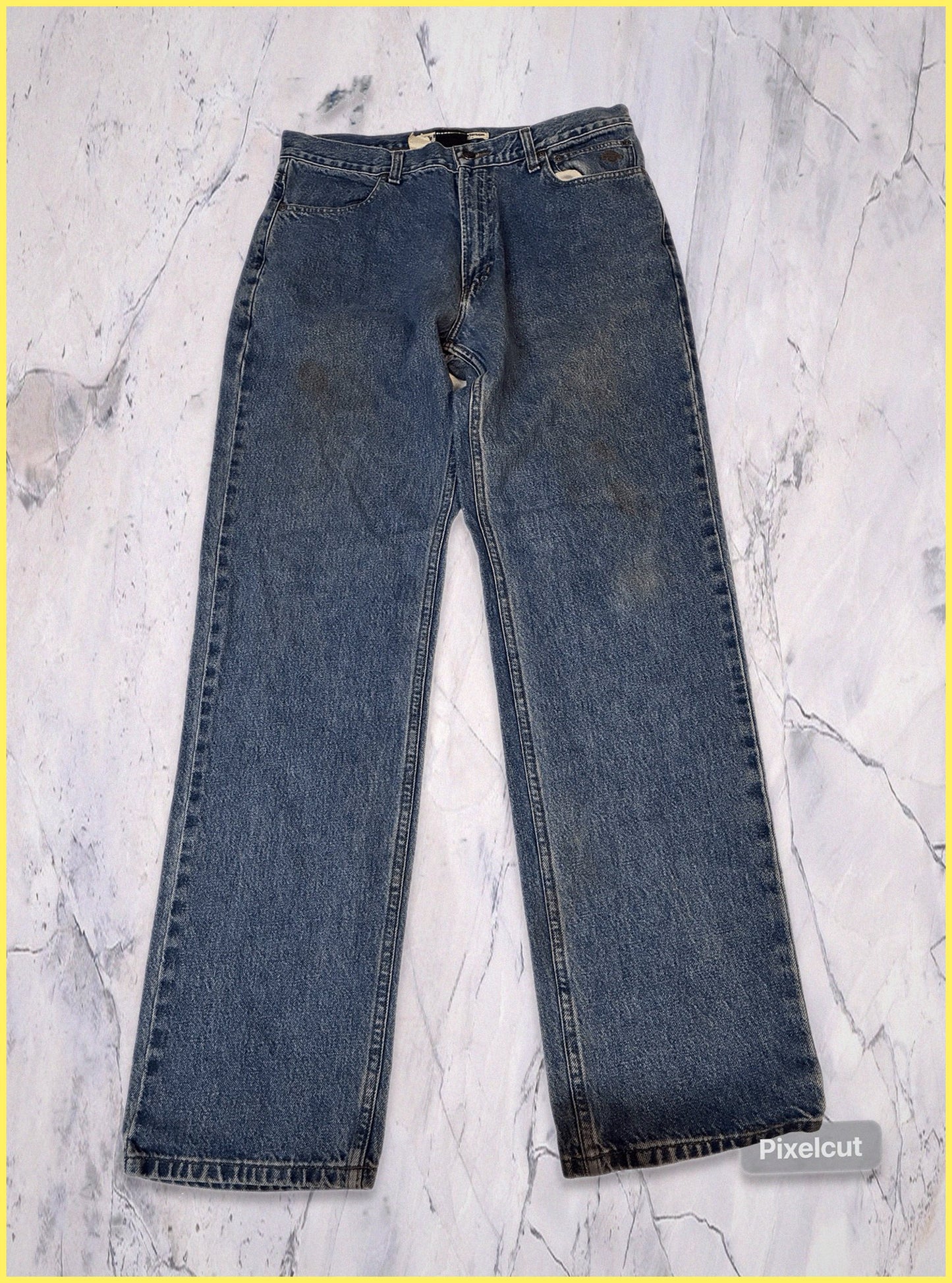 Vintage Harley Davidson Jeans baggy 36/34 fit XL 6-2-5-9