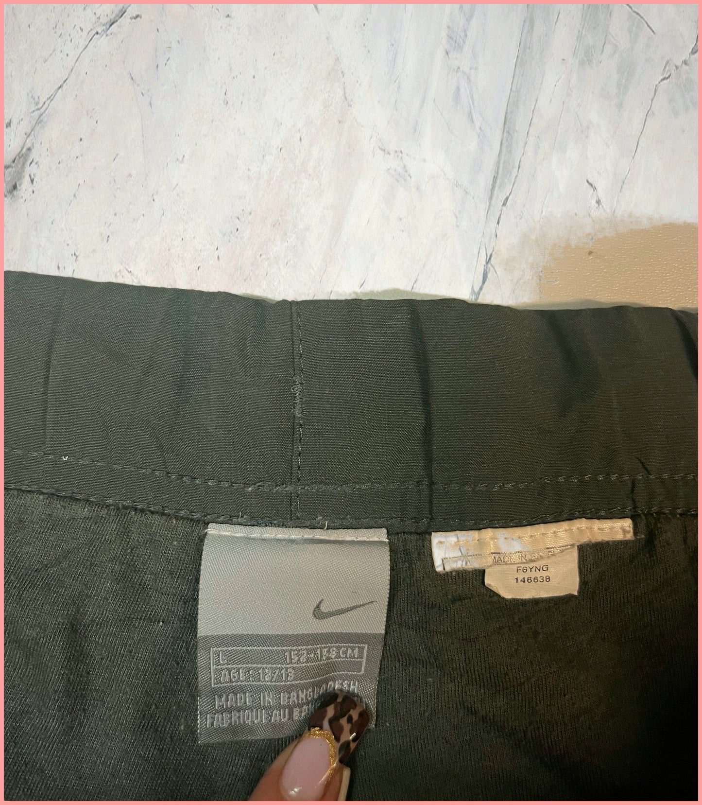 Vintage Nike Trackpants baggy L fit S 5-3-9-0