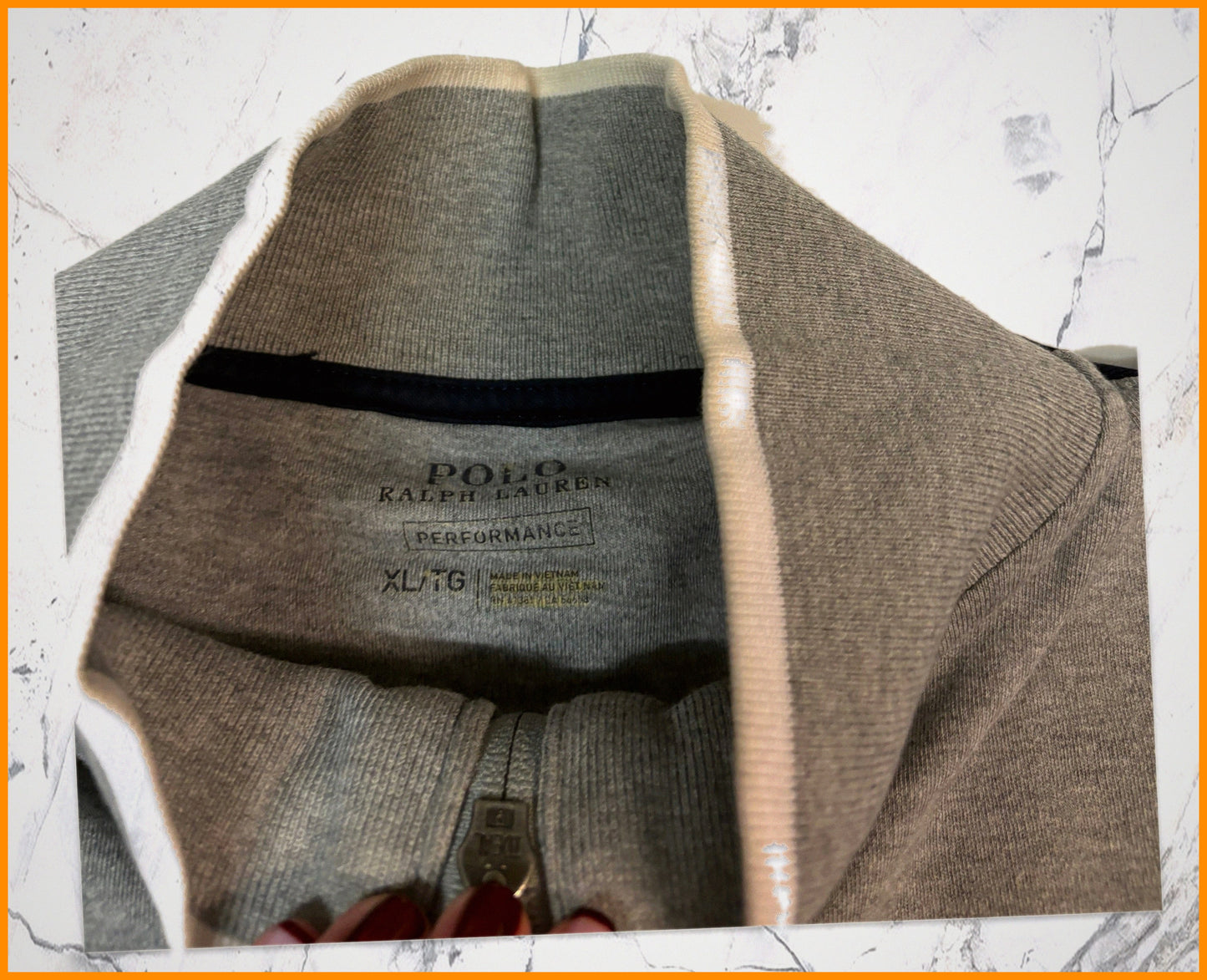 Polo Ralph Lauren Vintage Zipper xl 6-3-4-2