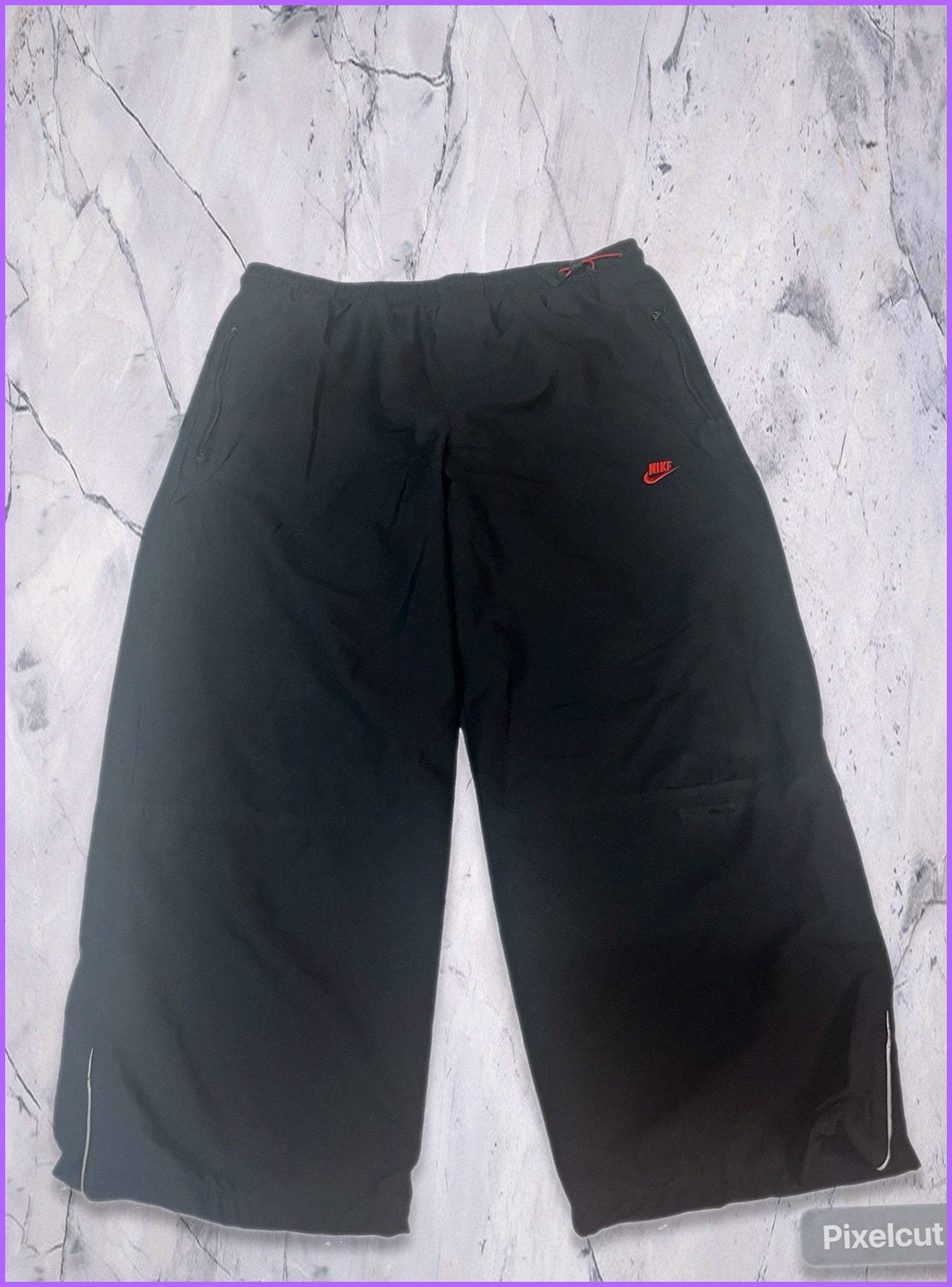 Vintage Nike 3/4 Trackpants baggy 5-6-8-3