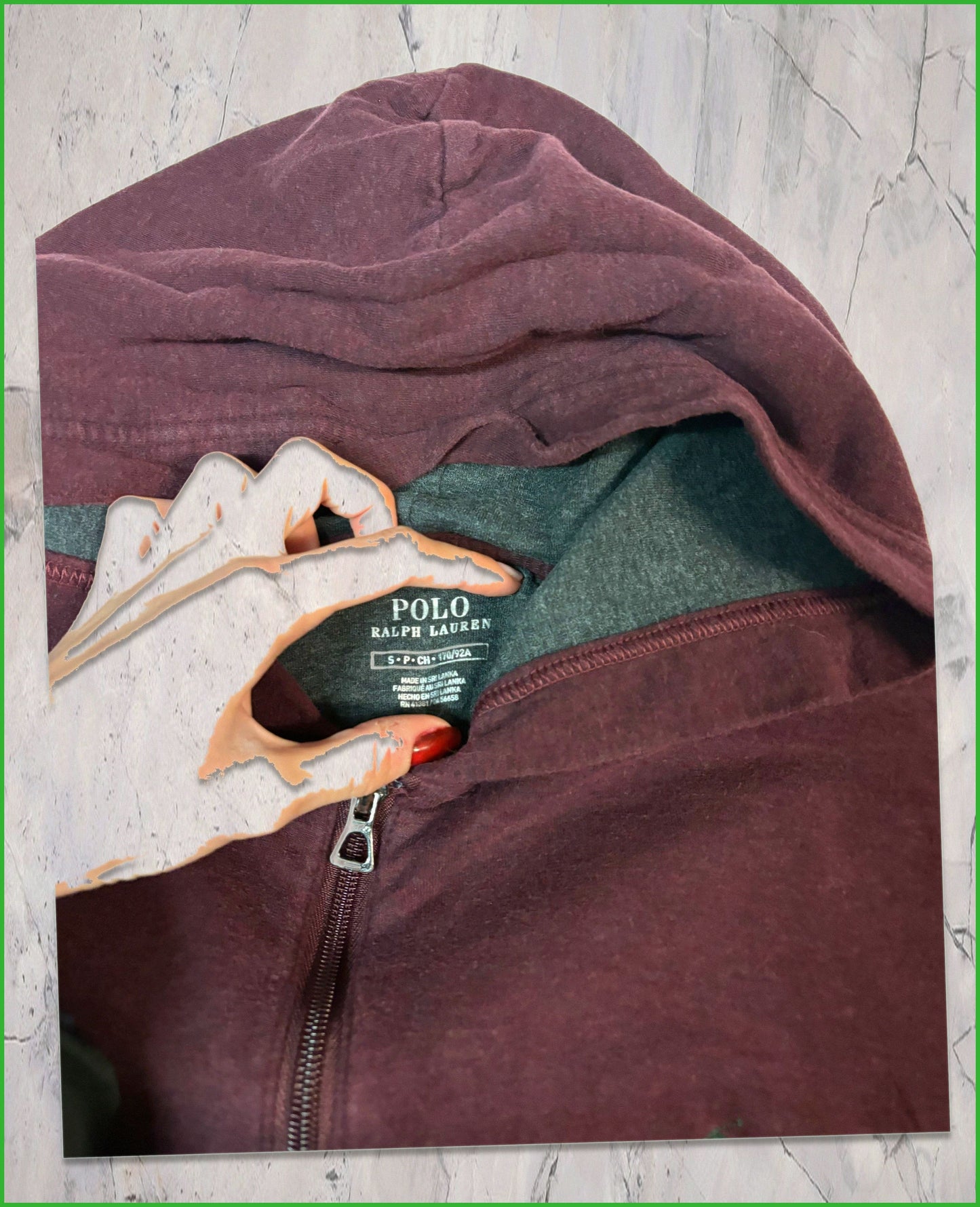 Polo Ralph Lauren Vintage Zipper S 6-3-4-0