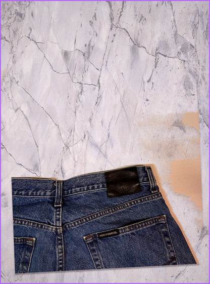 Vintage Harley Davidson Jeans baggy 36/34 fit XL 6-2-5-9
