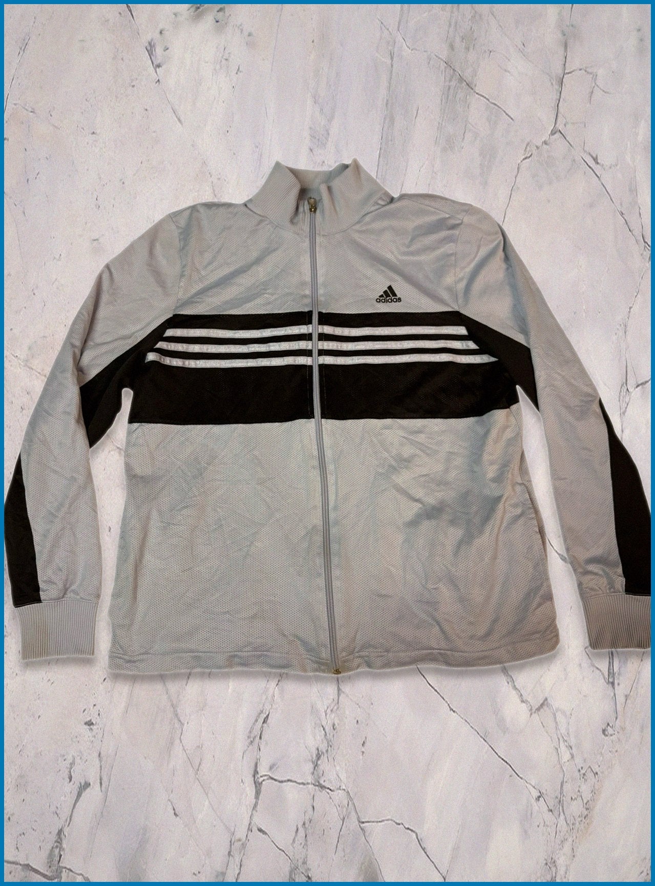 Adidas Vintage Trackjacket Damen L 5-8-4-0