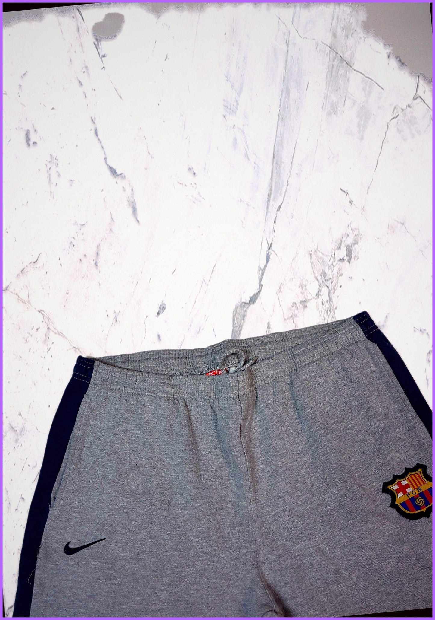 Vintage Nike Barca Trackpants XL fit S 6 285