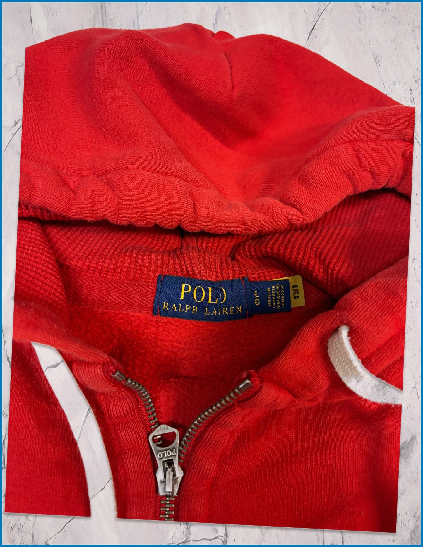 Polo Ralph Lauren Vintage Zipper L 6-3-3-5