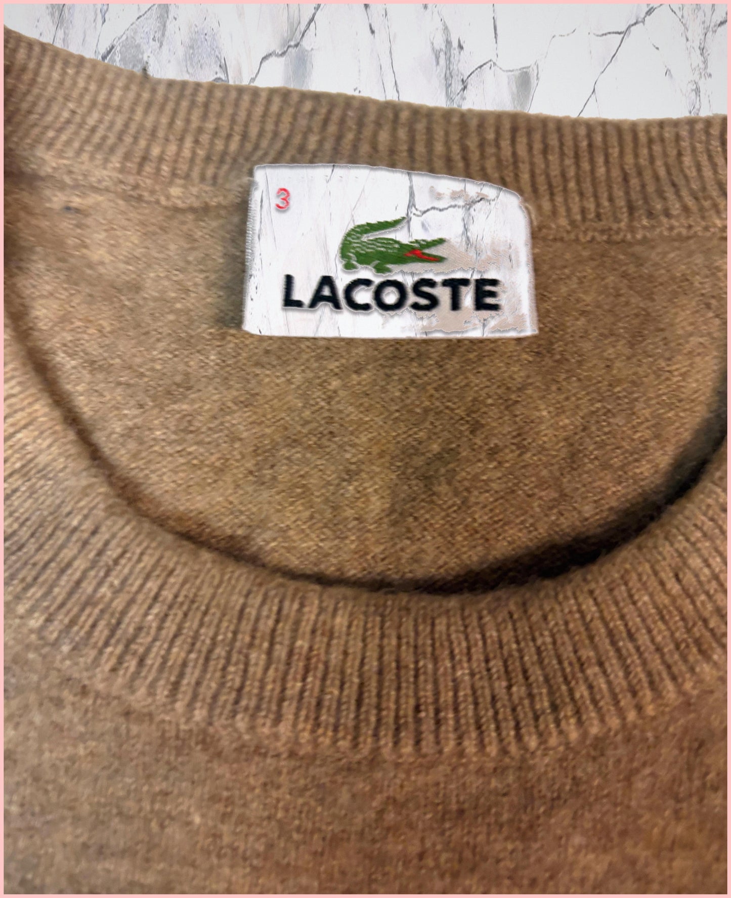 Lacoste Vintage Pullover xs 5-8-6-7