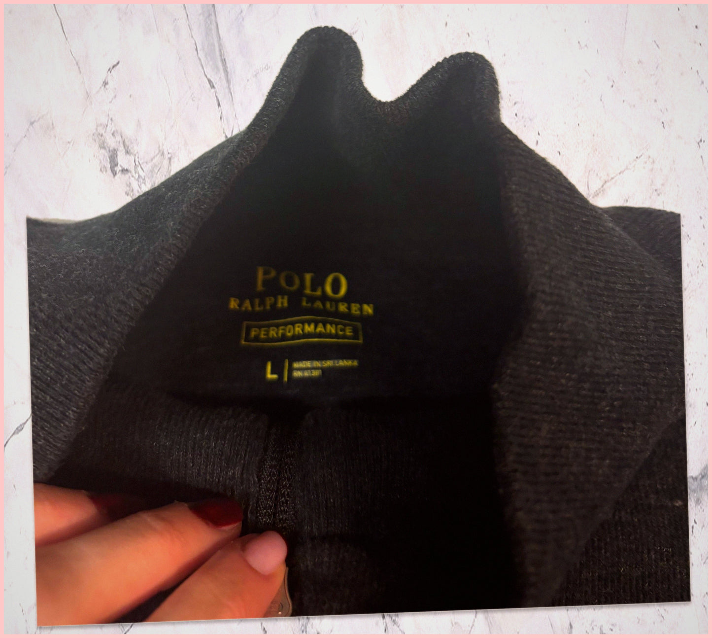Polo Ralph Lauren Vintage Zipper L 6-3-7-3