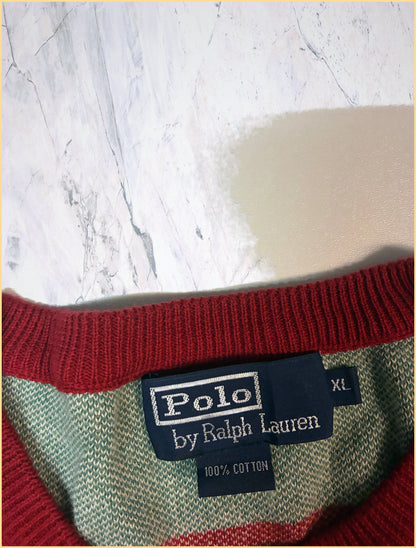 Vintage Polo Ralph Lauren Pullover XL fit L 6-0-1-5