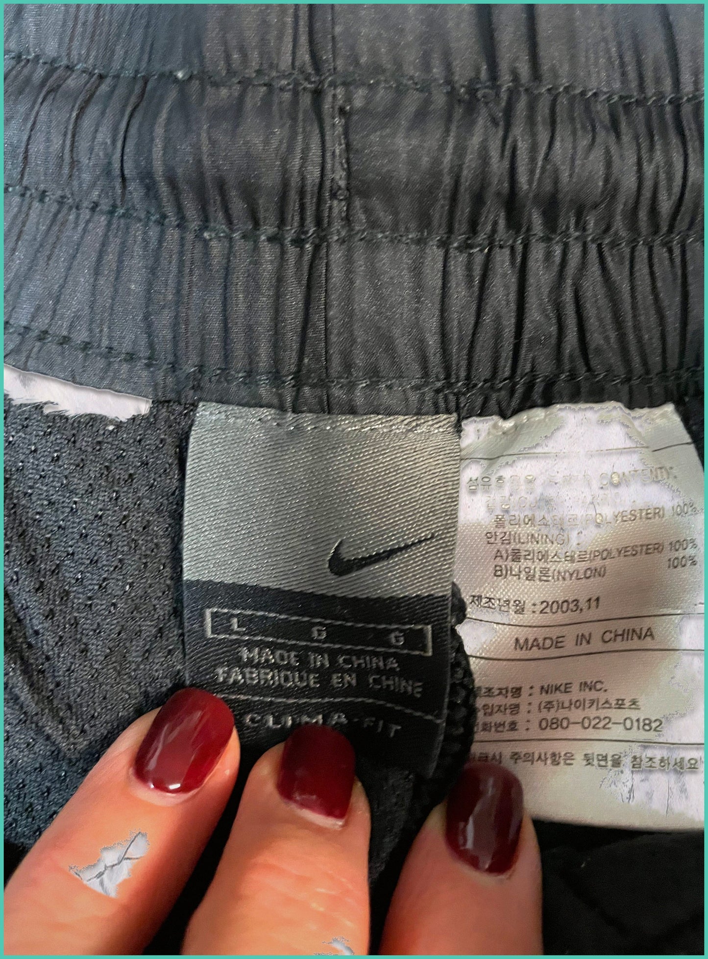 Nike Vintage Trackpants L 5-8-9-6