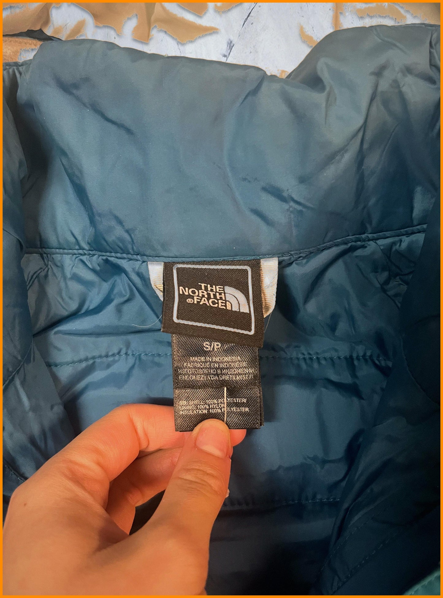 Vintage the north face S 2 in 1 Jacke mit Futter 5-7-5-1