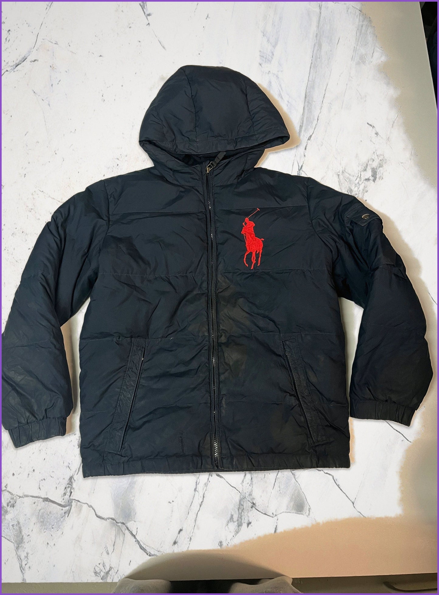 Polo Ralph Lauren Vintage Daunenjacke L 5-4-3-1