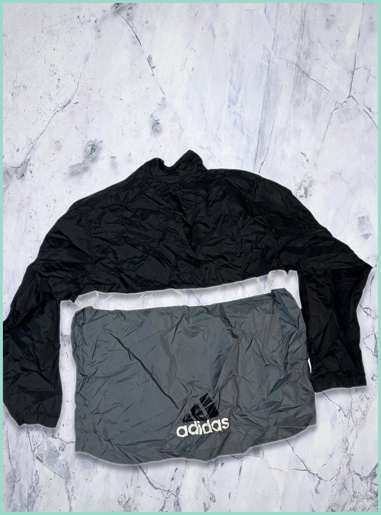 Adidas Vintage Regenjacke L 5-8-7-5