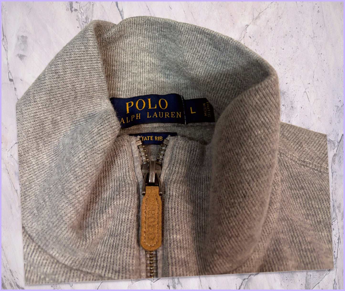Polo Ralph Lauren Vintage Zipper L 6-3-4-8