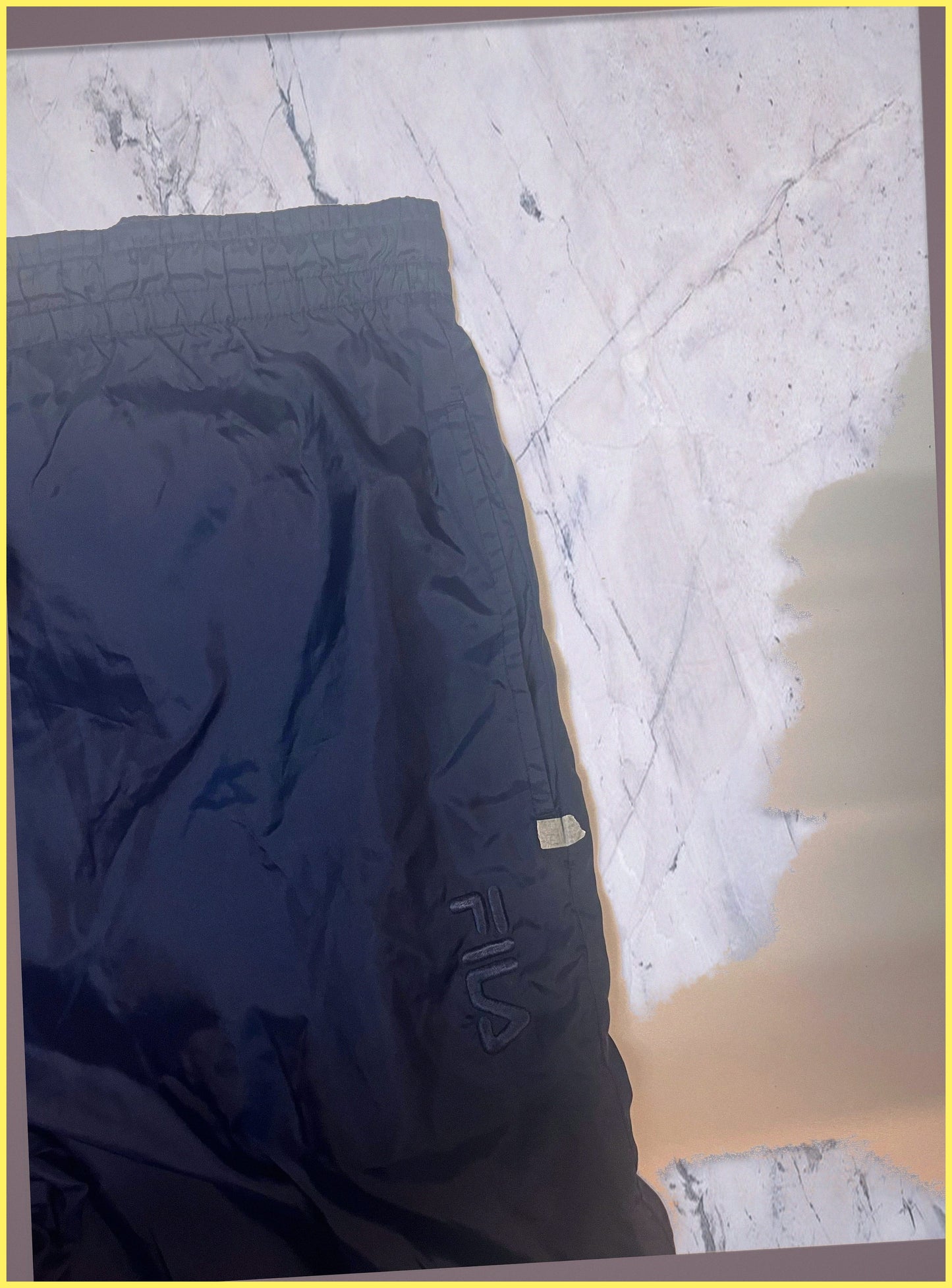 Vintage Fila Trackpants L Bund nicht elastisch 3-9-0-2