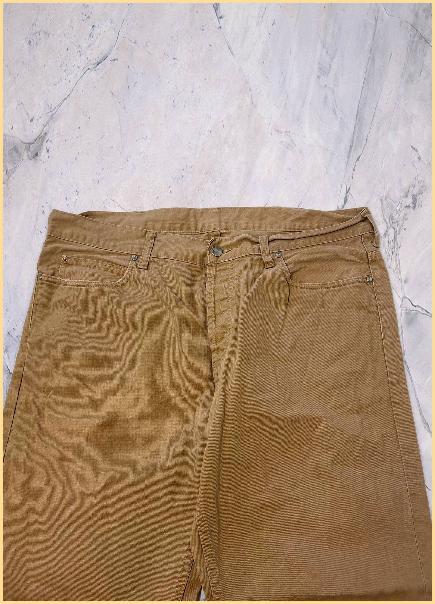 Carharrt Vintage Hose 36/32 beige 7 288