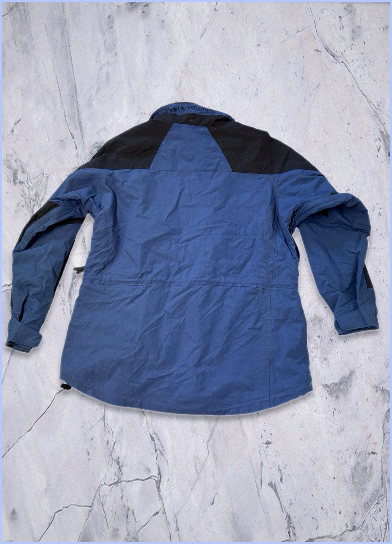 Columbia Vintage Jacke Damen L blau 2 in 1 möglich 7-270