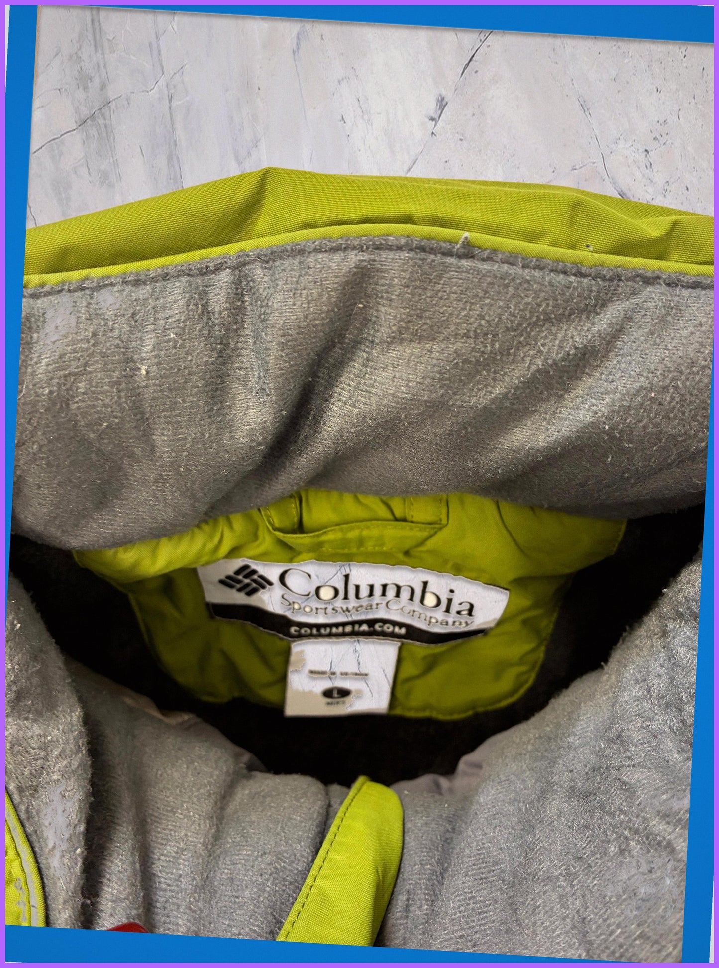 Vintage Columbia Regenjacke L 674 0
