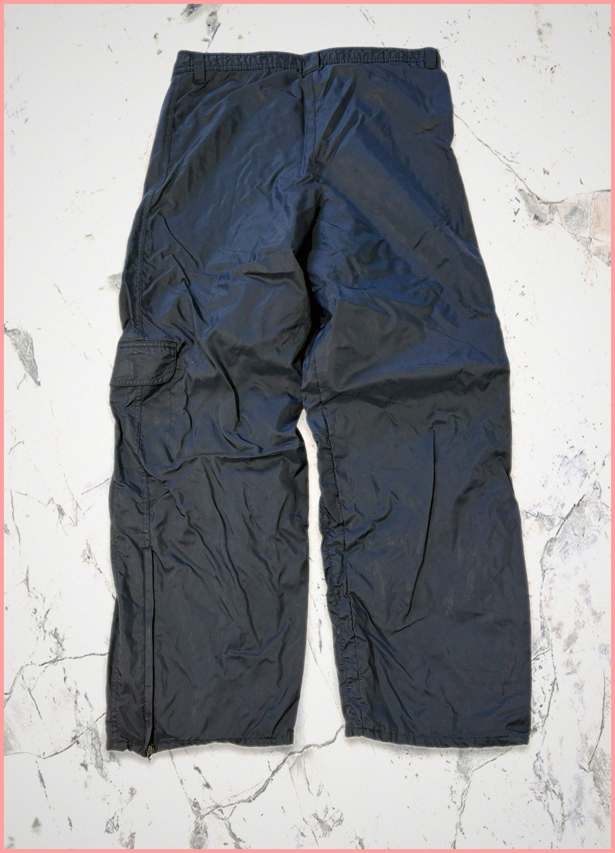 Nike Vintage Trackpants m baggy blau 7 2 6 9