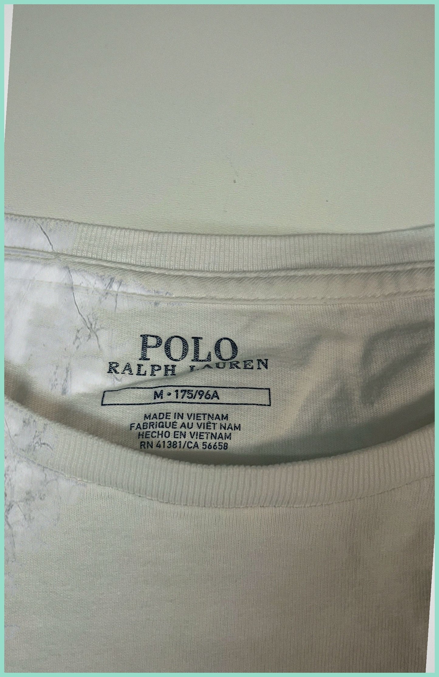 Polo Ralph Lauren Vintage Tshirt M 481 8