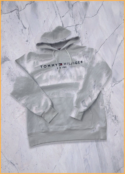 Tommy Hilfiger Vintage Hoodie gestickt L 6 606