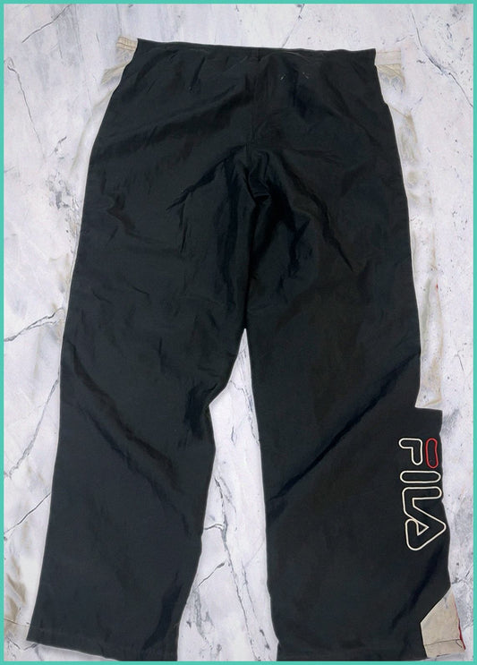 Fila Vintage Trackpants xl baggy ohne Seil 53 45