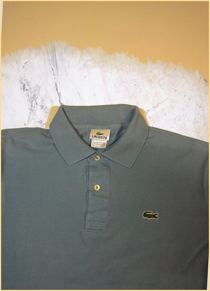 Vintage Lacoste Polo Shirt S babyblau 477 8