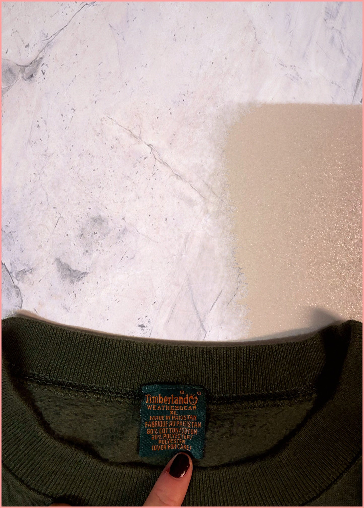 Vintage Timberland Sweatshirt XL fit M 599 8