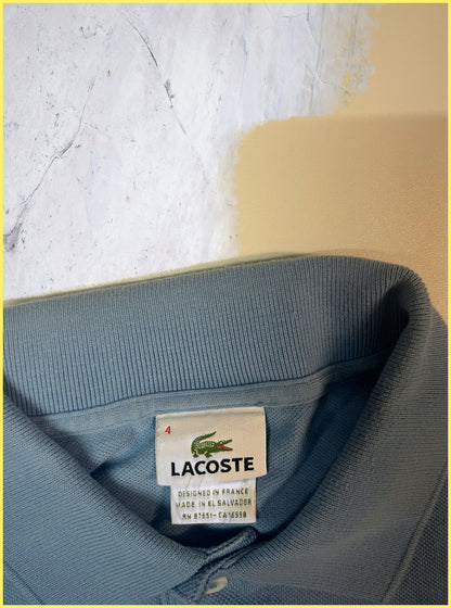 Vintage Lacoste Polo Shirt S babyblau 477 8