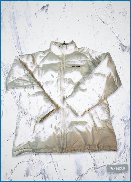 Vintage Tommy Hilfiger Winterjacke cremefarben L 6 290