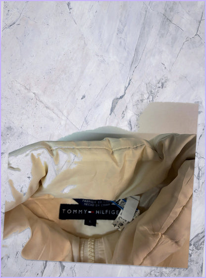 Vintage Tommy Hilfiger Winterjacke cremefarben L 6 290